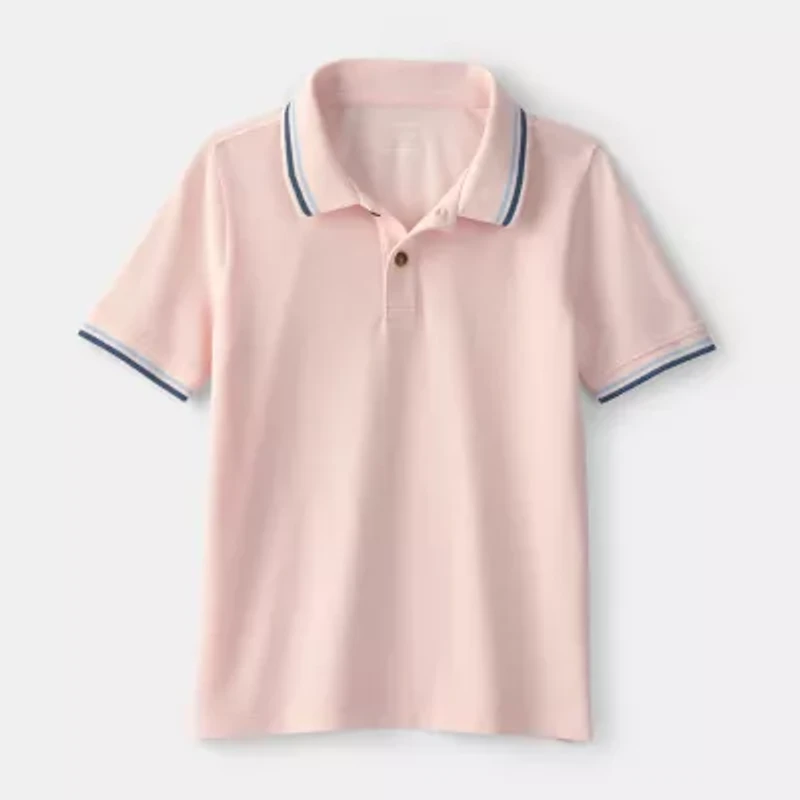 Carter's Boys Short Sleeve Regular Fit Polo Shirt