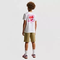 Nike Club Big Kid Unisex Crew Neck Short Sleeve Regular Fit Graphic T-Shirt