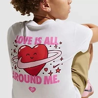 Nike Club Big Kid Unisex Crew Neck Short Sleeve Regular Fit Graphic T-Shirt