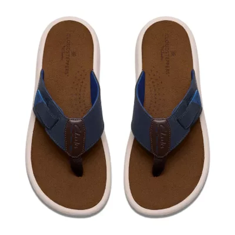 Clarks Cloudsteppers Mens Breeze Flip-Flops