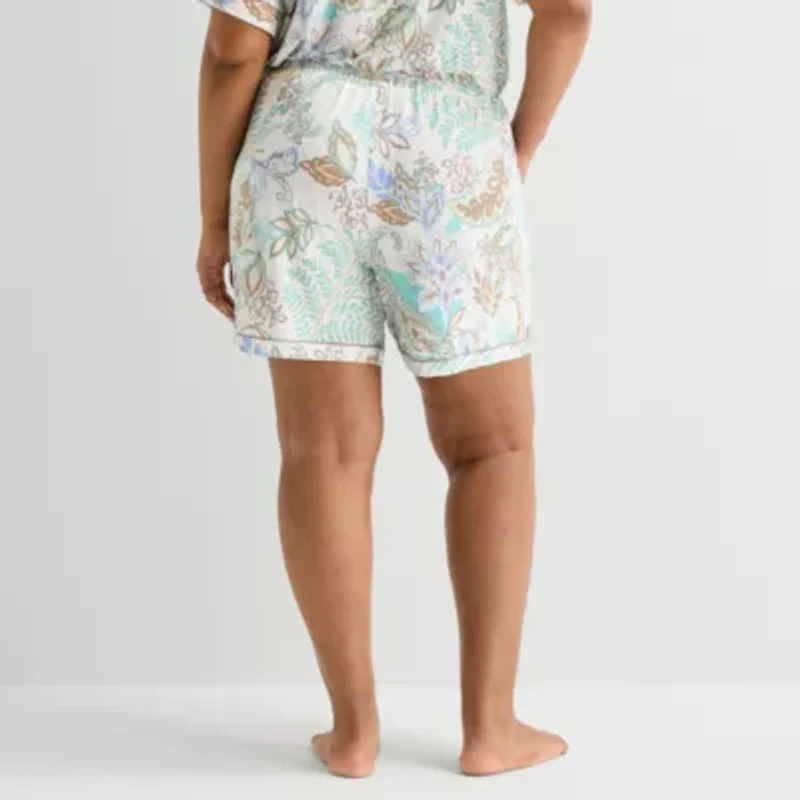 Liz Claiborne Womens Pajama Shorts