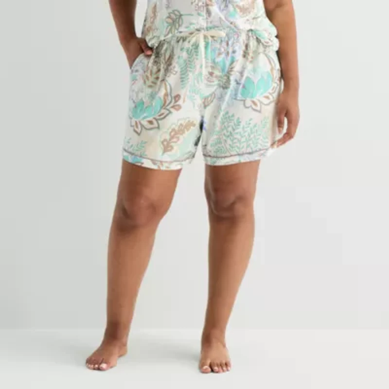 Liz Claiborne Womens Pajama Shorts