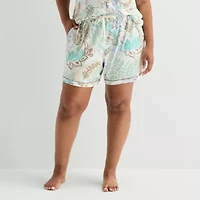 Liz Claiborne Womens Pajama Shorts