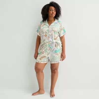 Liz Claiborne Womens Pajama Shorts