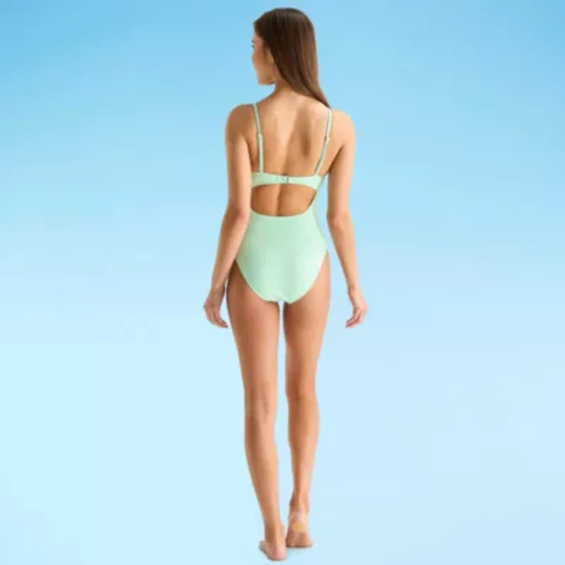 Mynah Womens Monokini One Piece Swimsuit