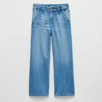 Thereabouts Little & Big Kid Girls Adjustable Waist Cropped Jean
