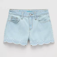 Thereabouts Little & Big Kid Girls Adjustable Waist Shortie Short