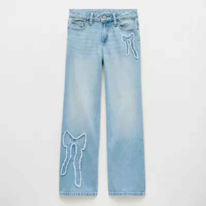 Thereabouts Little & Big Kid Girls Wide Leg Jean