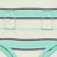 Thereabouts Little & Big Kid Boys Bodysuit Closure Easy-on + Easy-off Adaptive Crew Neck Short Sleeve