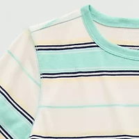 Thereabouts Little & Big Kid Boys Bodysuit Closure Easy-on + Easy-off Adaptive Crew Neck Short Sleeve