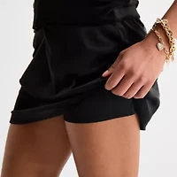 Juicy By Couture Womens Juniors Mid Rise Scooter Skirt