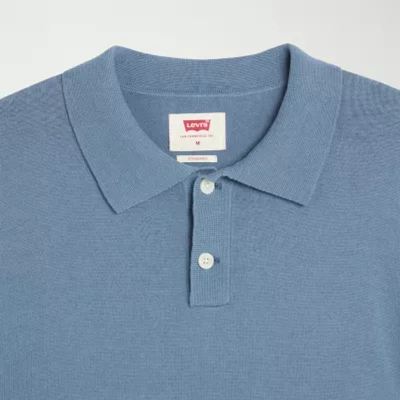 Levi's® Mens Short Sleeve Sweater Polo Shirt