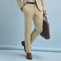 J. Ferrar Ultra Comfort Mens Slim Fit Flat Front Suit Pant
