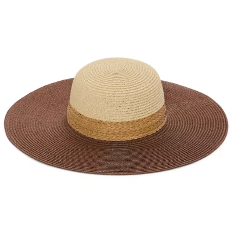 JS Jessica Simpson Dome Top Float Womens Floppy Hat
