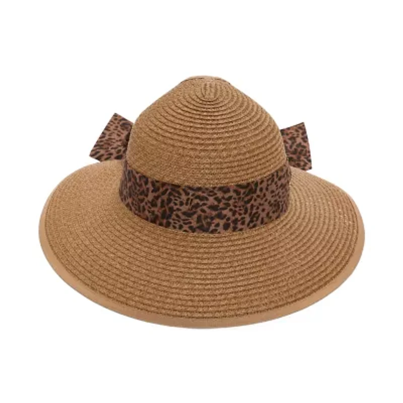 JS Jessica Simpson Floral Womens Floppy Hat