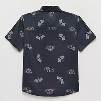 Thereabouts Little & Big Kid Boys Short Sleeve Regular Fit Button-Down Shirt