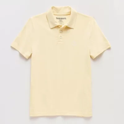 Thereabouts Little & Big Kid Boys Short Sleeve Regular Fit Polo Shirt