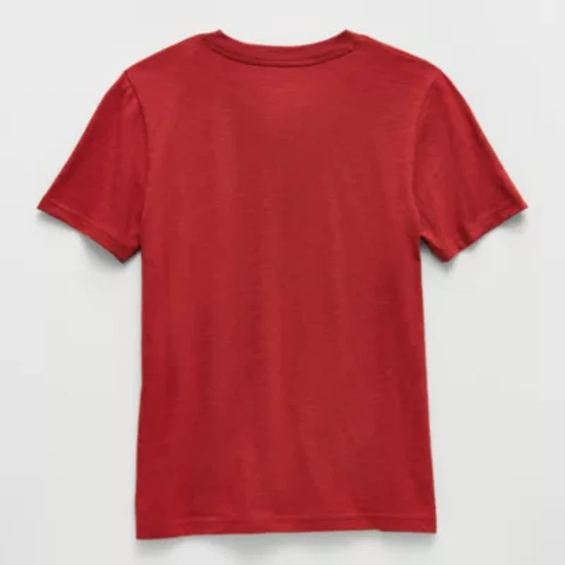 Thereabouts Little & Big Kid Boys Short Sleeve Regular Fit Henley Shirt