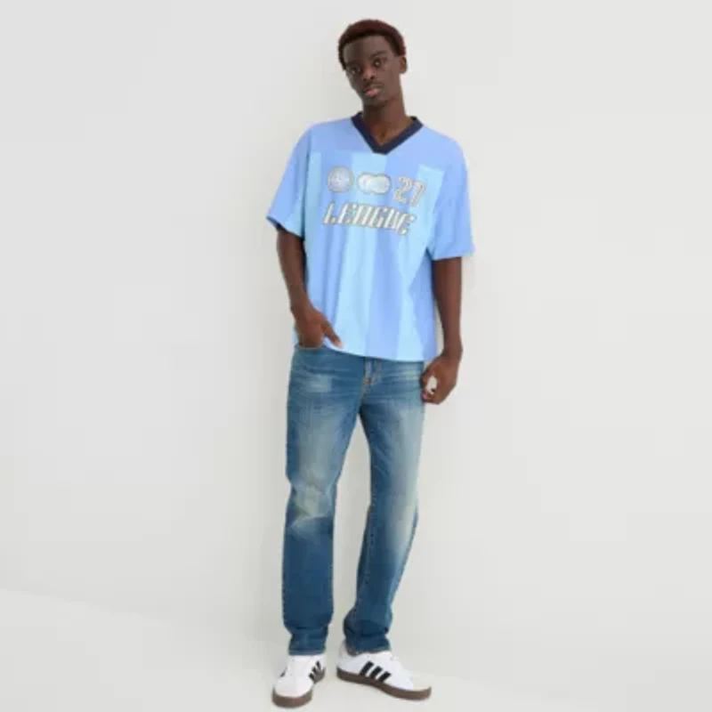 Arizona Mens V Neck Short Sleeve Jersey