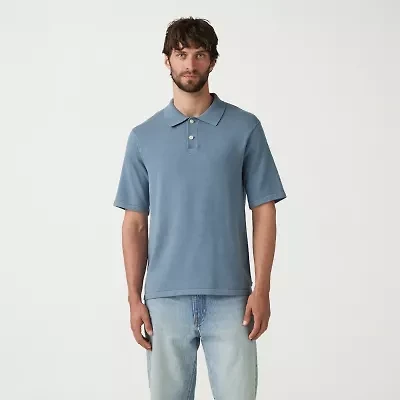 Levi's® Mens Short Sleeve Sweater Polo Shirt