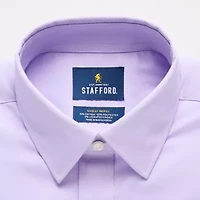 Stafford Sweat Repel Advanced Performance Mens Regular Fit Long Sleeve Dress Shirt