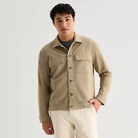 mutual weave Mens Denim Shirt Jacket