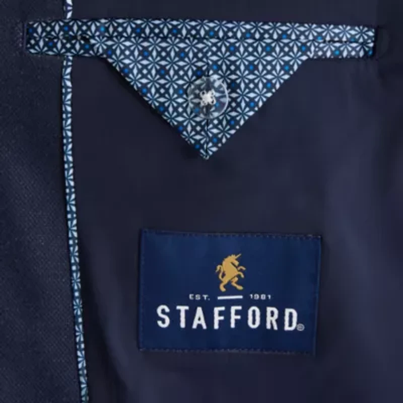 Stafford Knit Mens Classic Fit Sport Coat