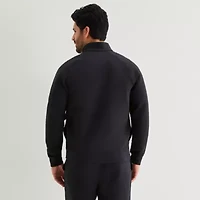 Xersion Mens Mock Neck Long Sleeve Quarter-Zip Pullover