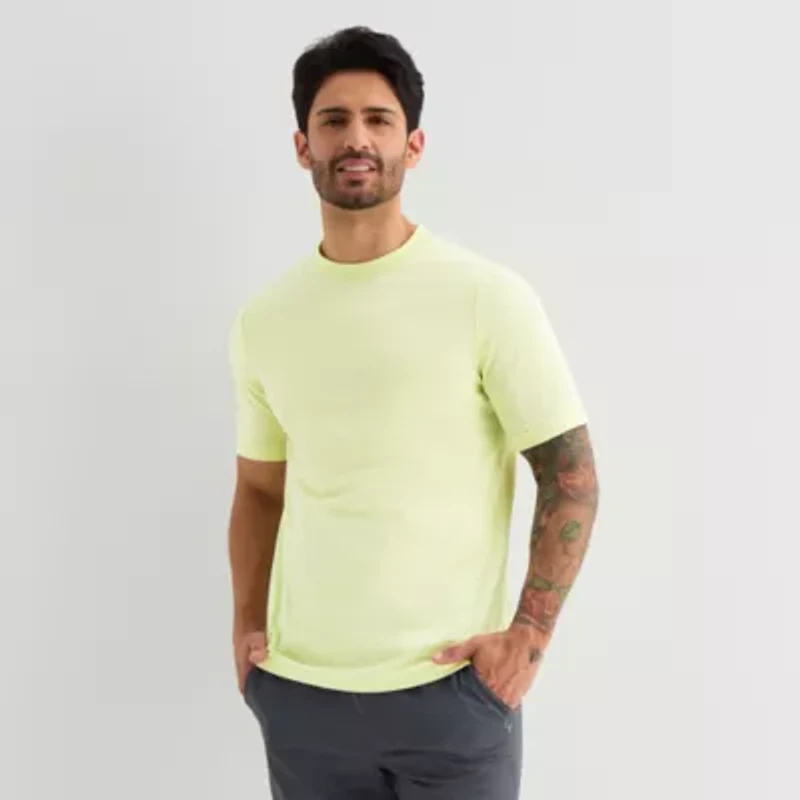 Xersion Xtreme Mens Crew Neck Short Sleeve Quick Dry Active T-Shirt