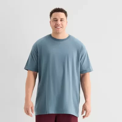 Xersion Xtreme Mens Crew Neck Short Sleeve Big and Tall T-Shirt