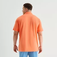 St. John's Bay Jersey Big and Tall Mens Classic Fit Short Sleeve Polo Shirt