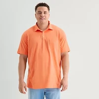 St. John's Bay Jersey Big and Tall Mens Classic Fit Short Sleeve Polo Shirt