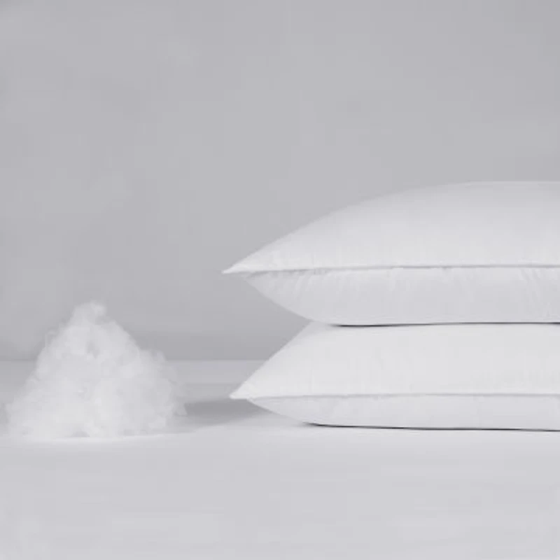 Serta® Down Illusion Medium Density 2-Pack Allergen Barrier Bed Pillow