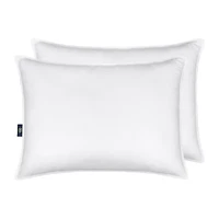 Serta® Down Illusion Firm Density 2-Pack Allergen Barrier Bed Pillow