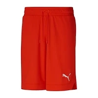 PUMA Rtg Mens 10" Mid Rise Moisture Wicking Workout Shorts