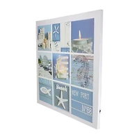 LED Lighted Summer Fun Beach Life Canvas Wall Art 19.75"