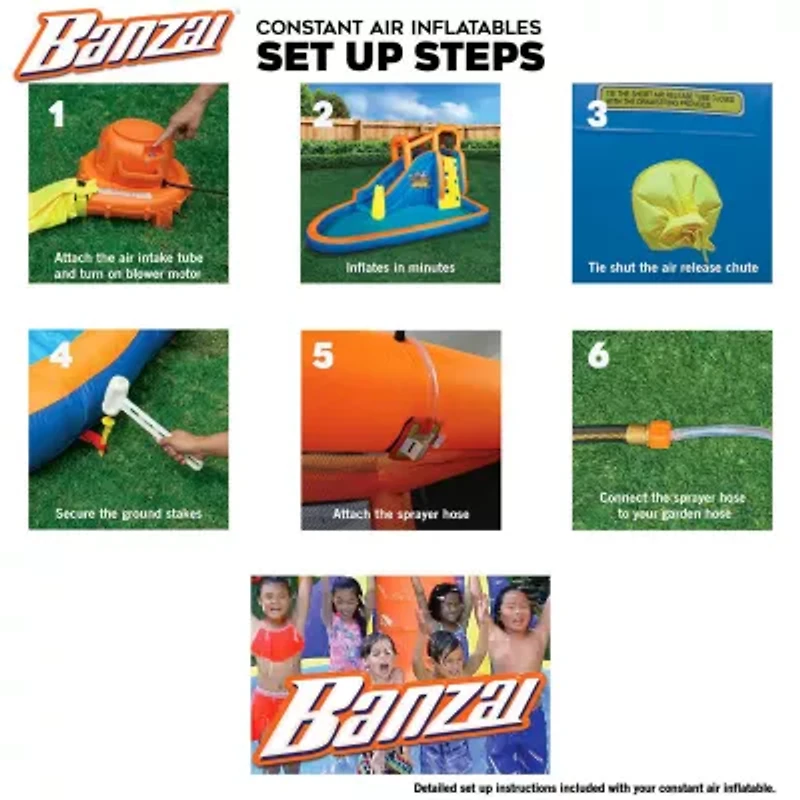 Banzai Double Drench Water Park