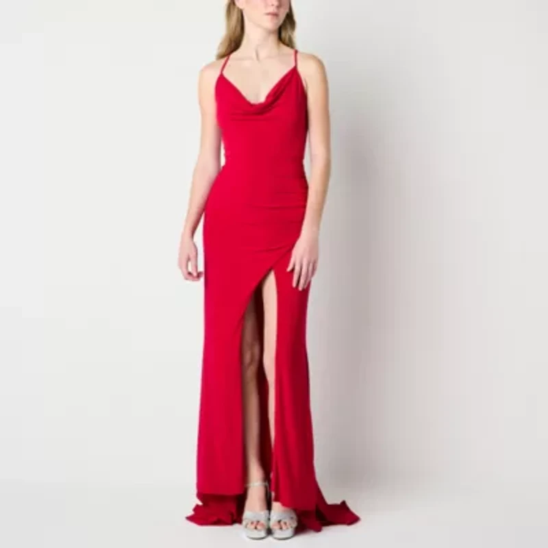 Jump Apparel Womens Sleeveless Juniors Bodycon Dress