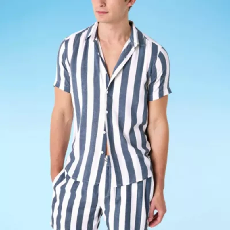 Endless Summer Striped Swim Shirt