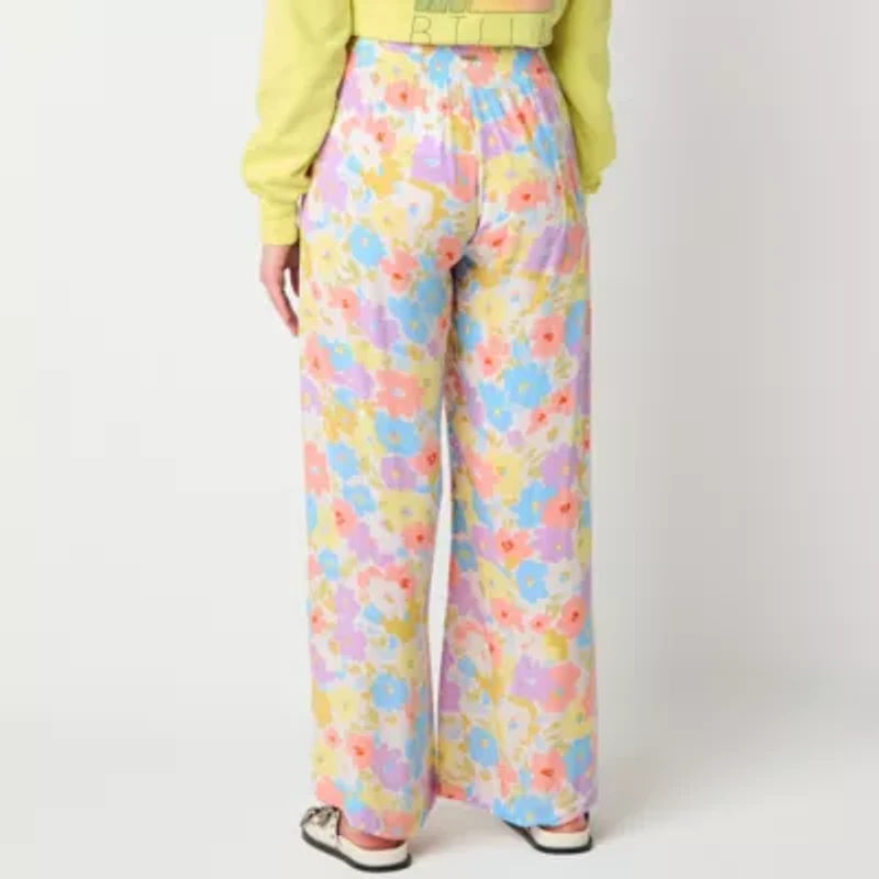 Billabong Womens Wide Leg Juniors Pull-On Pant