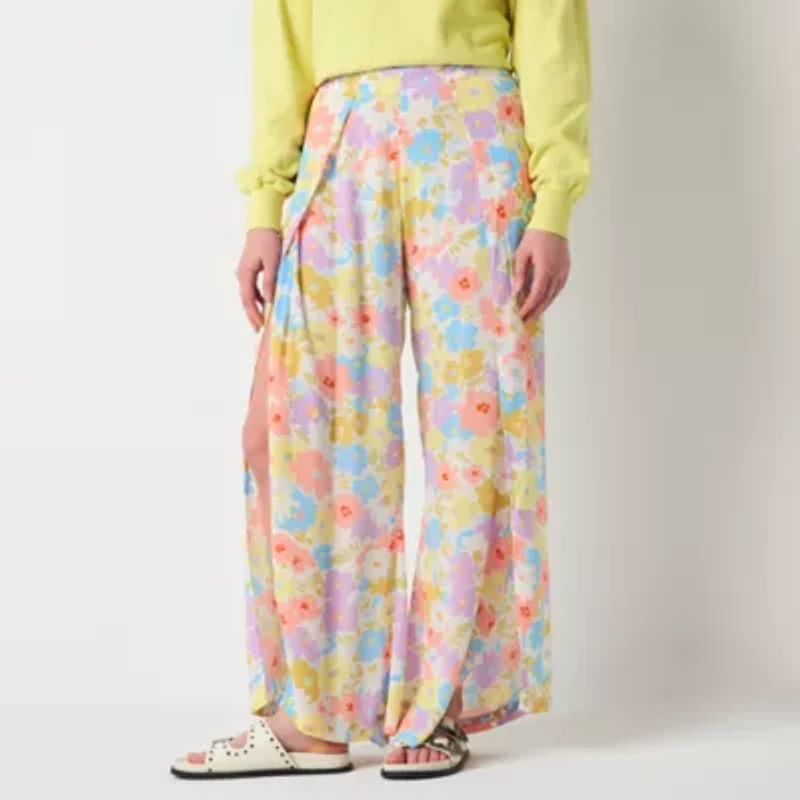 Billabong Womens Wide Leg Juniors Pull-On Pant