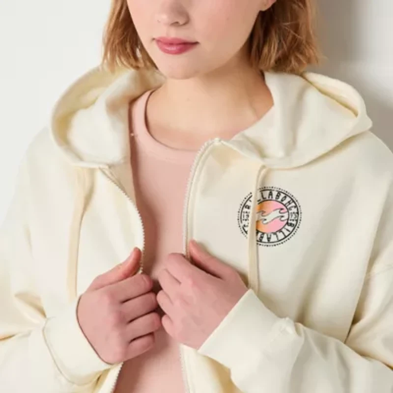 Billabong Womens Long Sleeve Zipper Juniors Hoodie