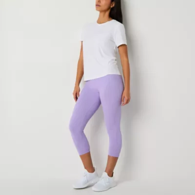 Xersion Womens Performance Crew Neck Short Sleeve T-Shirt