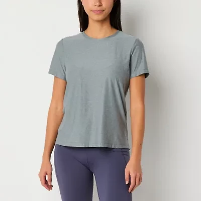 Xersion Womens Performance Crew Neck Short Sleeve T-Shirt