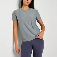 Xersion Womens Performance Crew Neck Short Sleeve T-Shirt