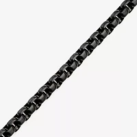Mens Stainless Steel Hypoallergenic Inch Box Chain Necklace