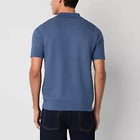 Frye and Co. Mens Regular Fit Short Sleeve Polo Shirt