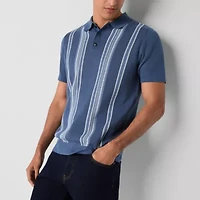 Frye and Co. Mens Regular Fit Short Sleeve Polo Shirt