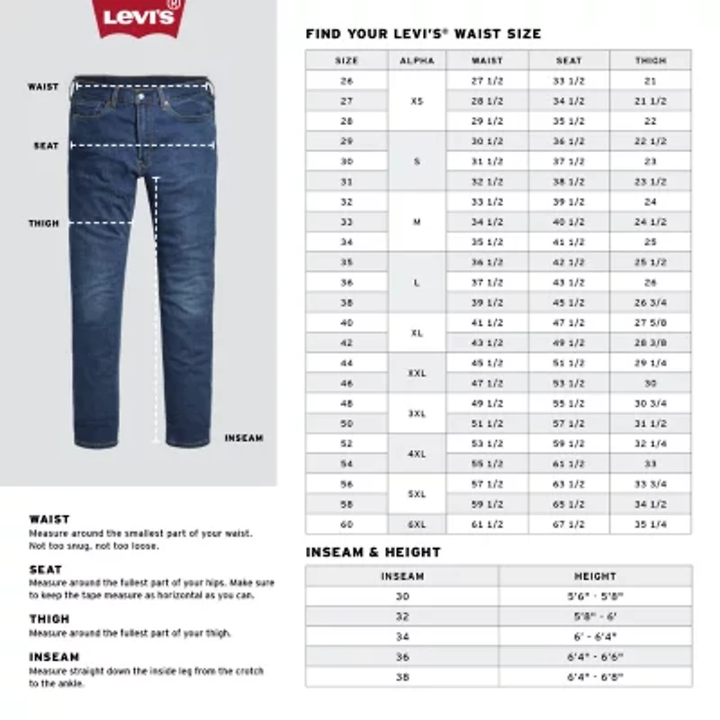 Levi's® Mens 541 Athletic Fit Flat Front Pant