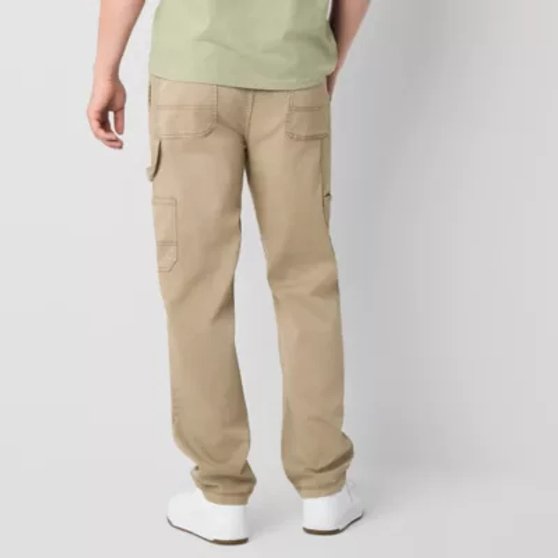 Arizona Mens Straight Fit Pull-On Pant